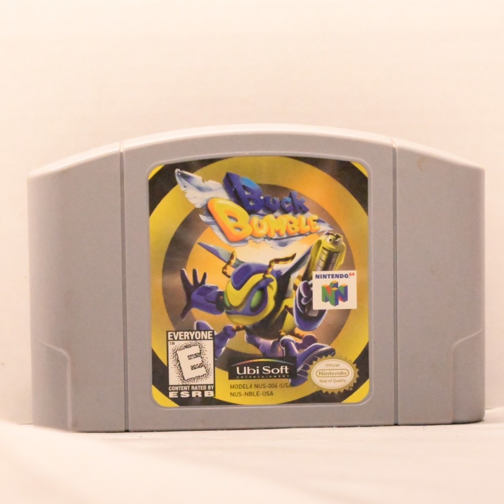 Buck Bumble Nintendo 64 N64 Authentic Original Cartridge